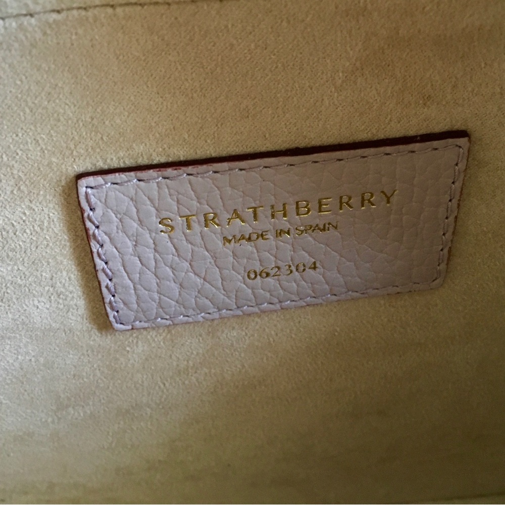 Strathberry Mosaic camera bag in EUC in lavender - Picture 12 of 14